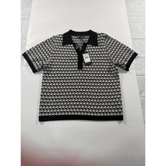 Women’s New With Tags Adrianna Papell Sweater Polo Size Large - Picture 1 of 9